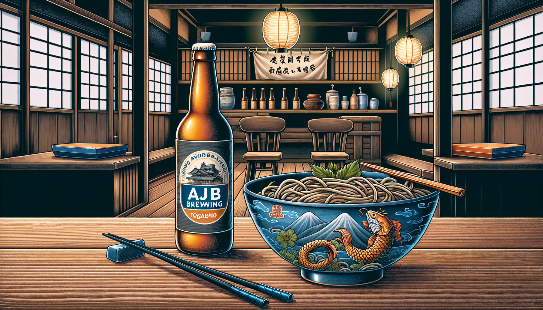 Savor the Fusion: Discover Nagano’s Togakushi Soba Beer at AJB Brewing